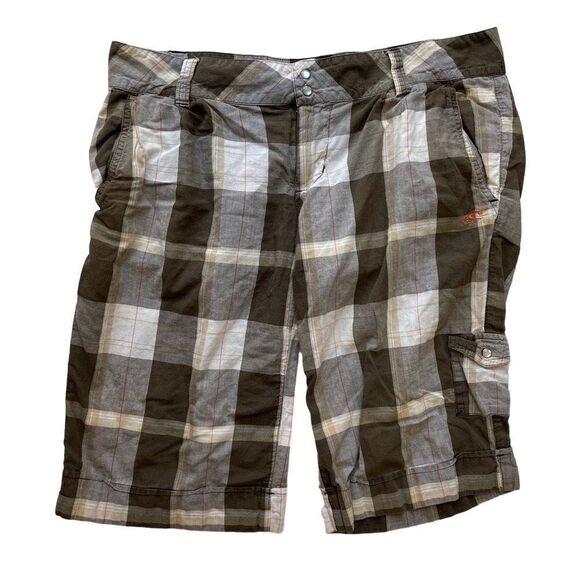 O’Neill Plaid Cargo Shorts - Men’s S - Picture 1 of 5